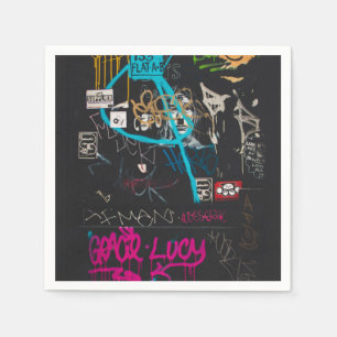 153 vlakke a-b servet