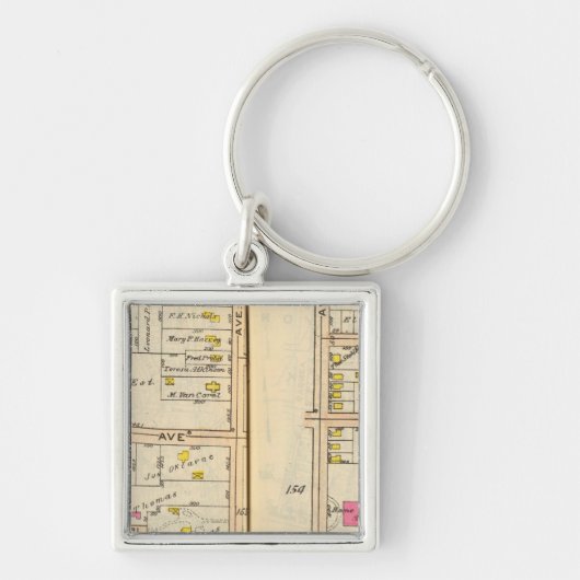 154155 Nieuwe Rochelle Sleutelhanger (Voorkant)