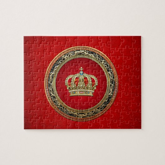 [154] België: Prins-Princess King-Queen Crown Legpuzzel (Horizontaal)