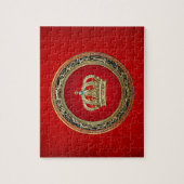 [154] België: Prins-Princess King-Queen Crown Legpuzzel (Verticaal)