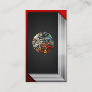 [154] Celtic Sacred Art - Drie Honden Visitekaartje