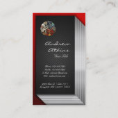 [154] Celtic Sacred Art - Drie Honden Visitekaartje (Achterkant)