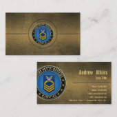 [154] CG: Chief Petty Officer (CPO) Visitekaartje (Voorkant / Achterkant)