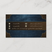 [154] CG: Commandant (CDR) Visitekaartje (Achterkant)