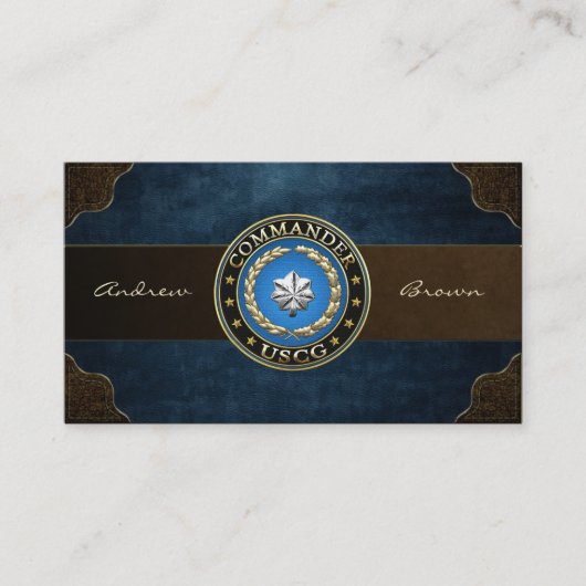 [154] CG: Commandant (CDR) Visitekaartje (Voorkant)