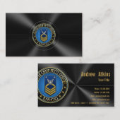 [154] CG: Hoofd onderofficier (MCPO) Visitekaartje (Voorkant / Achterkant)