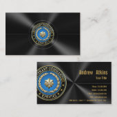 [154] CG: Luitenant-commandant (LCDR) Visitekaartje (Voorkant / Achterkant)
