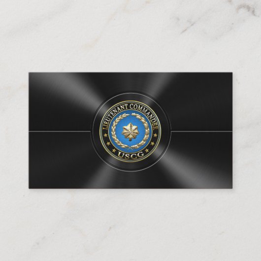 [154] CG: Luitenant-commandant (LCDR) Visitekaartje (Voorkant)