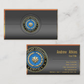 [154] CG: Luitenant-commandant (LCDR) Visitekaartje (Voorkant / Achterkant)