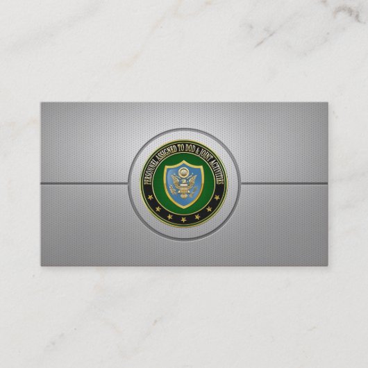 [154] DOD & Joint Activities CSIB Special Edition Visitekaartje (Voorkant)