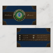 [154] DOD & Joint Activities DUI Special Edition Visitekaartje (Voorkant / Achterkant)