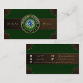 [154] DOD & Joint Activities DUI Special Edition Visitekaartje (Voorkant / Achterkant)