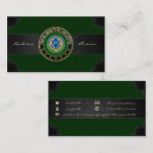 [154] DOD & Joint Activities DUI Special Edition Visitekaartje (Voorkant / Achterkant)