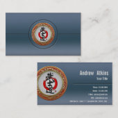 [154] Japanse kalligrafie - Bushido Visitekaartje (Voorkant / Achterkant)