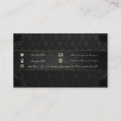 [154] Kustwacht: kapitein (CAPT) Visitekaartje (Achterkant)