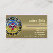 [154] Oekraïnse grondstrijdkrachten [speciale uitg Visitekaartje (Achterkant)