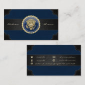 [154] Presidential Service Badge [PSB] Visitekaartje (Voorkant / Achterkant)