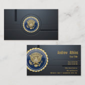 [154] Presidentiële dienstbadge [PSB] Visitekaartje (Voorkant / Achterkant)