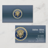 [154] Presidentiële dienstbadge [PSB] Visitekaartje (Voorkant / Achterkant)