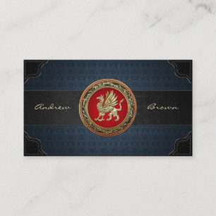 [154] Sacred Gold Griffin Visitekaartje