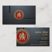 [154] Sacred Gold Griffin Visitekaartje (Voorkant / Achterkant)