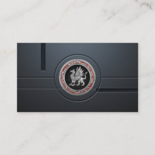 [154] Sacred Silver Griffin Visitekaartje