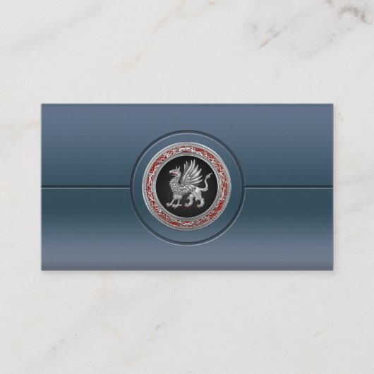 [154] Sacred Silver Griffin Visitekaartje (Voorkant)