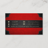 [154] Scottish Rite Double-kopeagle Visitekaartje (Achterkant)