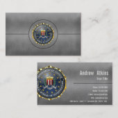 [154] Speciale uitgave van de FBI Visitekaartje (Voorkant / Achterkant)