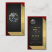 [154] Speciale uitgave van de FBI Visitekaartje (Voorkant / Achterkant)