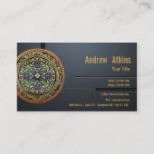 [154] Treasure Trove: Celtic Cross Visitekaartje (Achterkant)