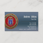 [154] Treasure Trove: Oude Egyptische Scarab Visitekaartje (Achterkant)