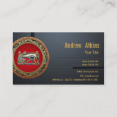 [154] Treasure Trove: The Eye of Horus Visitekaartje (Achterkant)