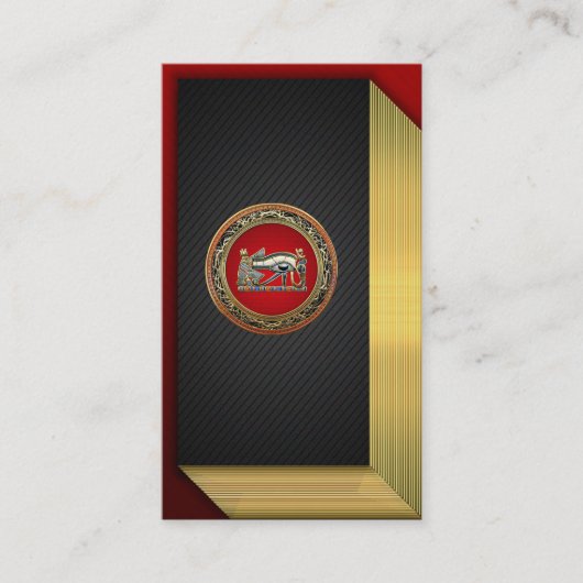 [154] Treasure Trove: The Eye of Horus Visitekaartje (Voorkant)