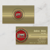 [154] Treasure Trove: The Eye of Horus Visitekaartje (Voorkant / Achterkant)