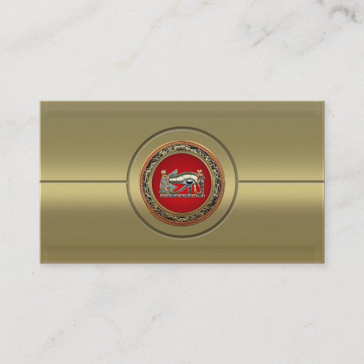 [154] Treasure Trove: The Eye of Horus Visitekaartje (Voorkant)