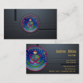 [154] Zegel van de Defense Intelligence Agency (DI Visitekaartje (Voorkant / Achterkant)