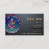 [154] Zegel van de Defense Intelligence Agency (DI Visitekaartje (Achterkant)