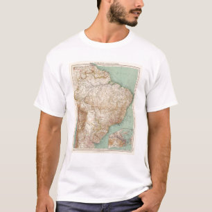 15556 Brazilië, Bolivia, Paraguay, Guyana T-shirt