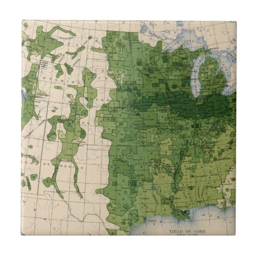 155 corn/acre tegeltje (Voorkant)