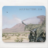 155 mm Howitzer, GOLF BATTERY, 3/14 Muismat (Voorkant)