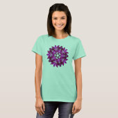 155sommer flower orcide t-shirt (Voorkant volledig)
