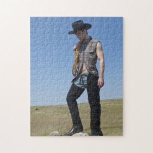 15605-RA Cowboy Legpuzzel