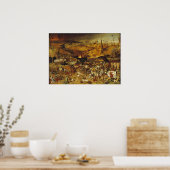 1562 Plague Painting Poster (Keuken)