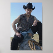 15631-RA Cowboy Poster (Voorkant)