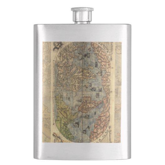 1565 Forlani AntiquevWereldkaart Renaissance Flacon (Voorkant)