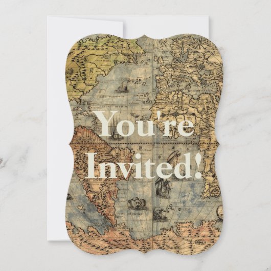 1565 Forlani AntiquevWereldkaart Renaissance Kaart (Voorkant)