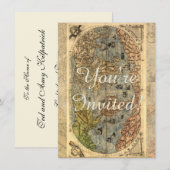 1565 Forlani AntiquevWereldkaart Renaissance Kaart (Voorkant / Achterkant)