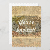 1565 Forlani AntiquevWereldkaart Renaissance Kaart (Voorkant / Achterkant)