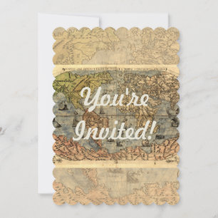 1565 Forlani AntiquevWereldkaart Renaissance Kaart